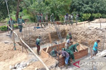 TNI AD percepat pembangunan jembatan gantung di Aceh Tenggara