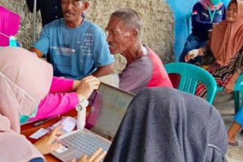 Seratusan nelayan dan warga Pulau Panggang ikut Cek Kesehatan Gratis