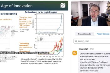 Refleksi Daron Acemoglu, peraih nobel tahun 2024 tentang AI, inklusivitas, dan masa depan manusia di 50 Tahun UNS