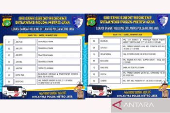 Sabtu, Polda Metro Jaya hadirkan Samsat Keliling di 8 wilayah Detabek