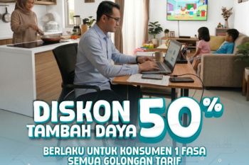 Jelang Hari Kartini, PLN Jateng tambah daya diskon 50 persen