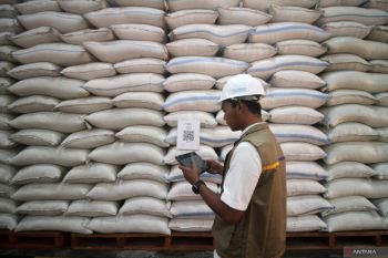 Stok beras nasional stabil