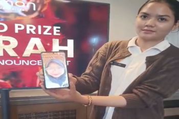 Seorang mahasiswi asal Mataram dapat  hadiah umrah dari Pullman Lombok