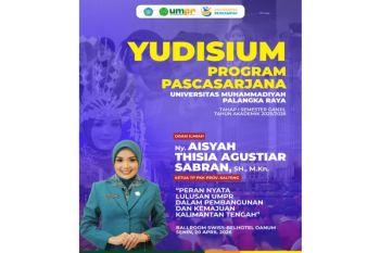 Ibu Gubernur Kalteng perkuat kompetensi entrepreneur magister baru UMPR