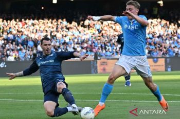 Lazio jadi batu sandungan Napoli dalam perburuan Liga Italia