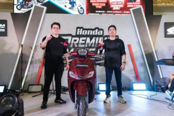 Asmo Sulsel luncurkan warna baru Honda Stylo 160 Burgundy