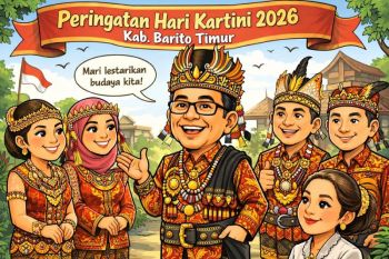 Pemkab Bartim wajibkan ASN kenakan Batik Kalteng peringati Hari Kartini 2026