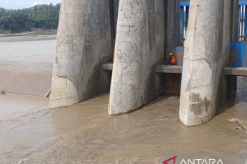 Kementerian PU mulai tangani irigasi bendung Jamuan di Aceh Utara pascabencana
