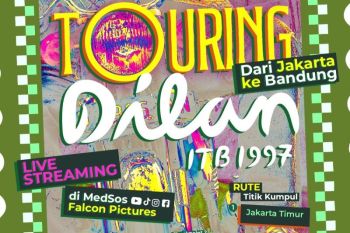 Falcon ingin tampilkan semangat Dilan lewat touring motor ke Bandung