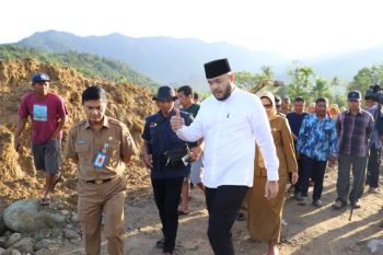 Ditinjau Wako Fadly Amran, lahan sawah terdampak bencana di Padang mulai direhabilitasi