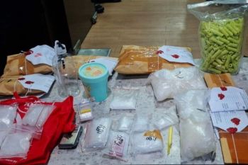 Polrestabes Makassar ungkap peredaran 1,5 kg sabu dari 141 tersangka