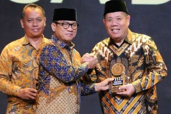 Gubernur Babel terima penghargaan Film Pendek Jaga Desa