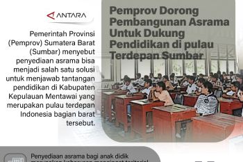Pemprov dorong pembangunan asrama untuk dukung pendidikan di pulau terdepan Sumbar