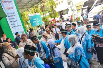 Asrama Haji Surabaya terima dua kloter JCH gelombang pertama