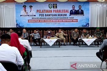 DPRD Kotim dukung pelatihan paralegal perkuat layanan hukum tingkat desa