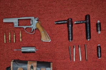 Polisi sita senjata api rakitan penangkapan pelaku curanmor di Tangerang