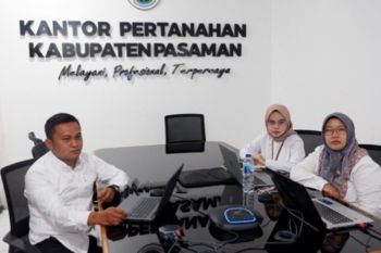 Pelatihan aplikasi SIPENTA dan sentuh tanahku tingkatkan kompetensi pegawai Kantor Pertanahan Pasaman