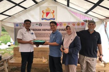 PT Semen Padang Dukung Pemulihan Ekonomi di Huntap Kampung Talang melalui Kolaborasi Program Pertanian Regeneratif ITB--Unand