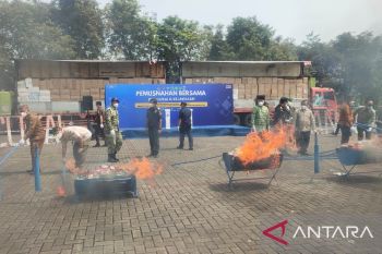 Bea Cukai Banten musnahkan 26 juta rokok ilegal senilai Rp34,8 miliar