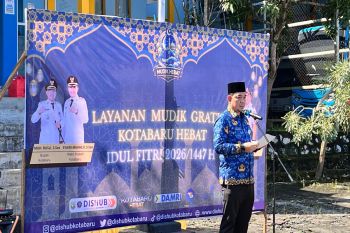 Pemkab Kotabaru Lepas 94 Peserta Program Mudik Gratis 2026