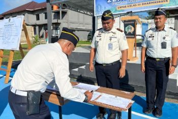 Ikrar Zero Halinar, Lapas Dharmasraya tegaskan lingkungan bersih-integritas