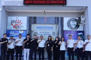 Imigrasi Belawan terima kunjungan kerja Ombudsman RI