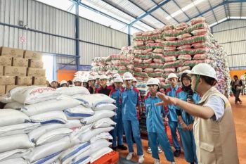 Bulog Kalteng edukasi pelajar kenalkan sistem logistik pangan
