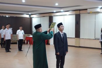 Kemenkum Lampung ambil sumpah satu warga negara asing jadi WNI
