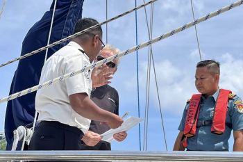 Imigrasi patroli laut Sabang, periksa kapal wisata yacht berbendera Jerman dan Australia