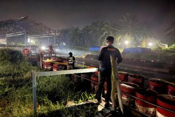 Polda Riau sita 41 ton solar subsidi dan amankan 39 tersangka penyelewengan BBM subsidi