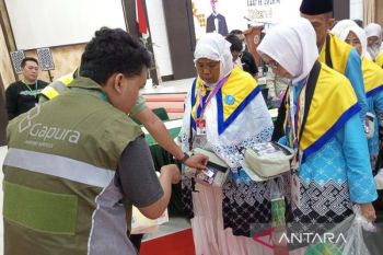 387 calon haji asal Bone masuk Asrama Haji Sudiang