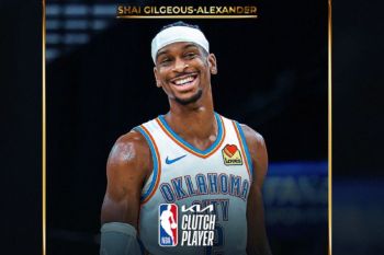 Shai Gilgeous-Alexander raih gelar NBA Clutch Player of the Year