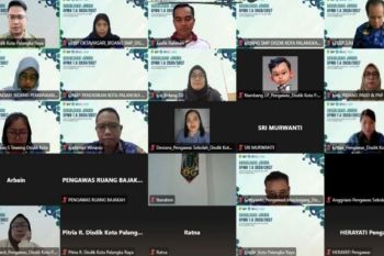Disdik Palangka Raya sosialisasikan juknis SPMB 2026/2027 melalui webinar