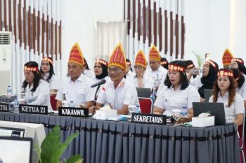 Kemenkum Sumut Ikuti desk evaluasi pembangunan zona integritas