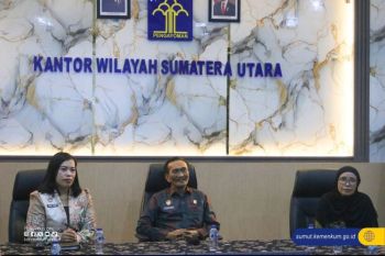 Kemenkum mengikuti pembukaan pembekalan purnabakti pegawai kementerian