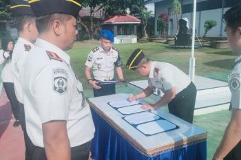 Kakanwil Ditjenpas Lampung tekankan pembinaan warga binaan berbasis hati