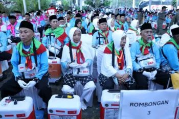 Sebanyak 786 calon haji NTB diberangkatkan ke Arab Saudi