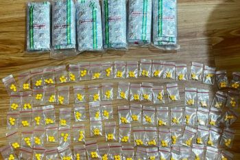 Polisi sita ribuan obat keras di Pademangan Jakut