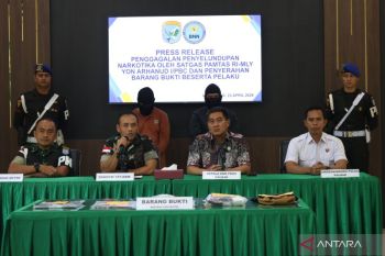 Satgas pamtas gagalkan penyelundupan 1.664 ekstasi di perbatasan Kalbar-Malaysia