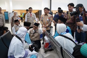 Lepas Kloter 1 JCH, BSI optimalkan layanan di Indonesia dan Tanah Suci