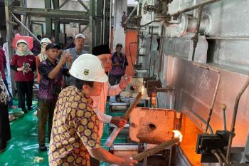 PG Ngadirejo Kediri sambut giling 2026 dengan ritual "Cethik geni"