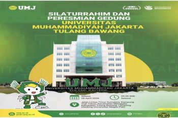 UMJ gelar silaturahim dan peresmian gedung calon kampus PSDKU di Tulang Bawang