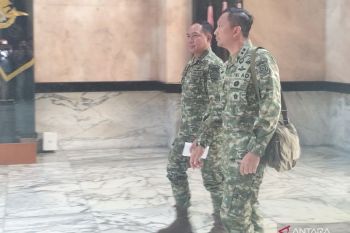 Panglima TNI dan para purnawirawan berkumpul bertemu Menhan Sjafrie