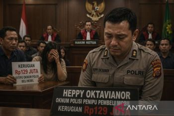 Terlilit judol, polisi tipu Rp129 juta uang pembeli mobil di Palangka Raya