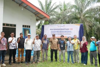 Bangun tiga unit rumah, aksi nyata PT Bakrie Pasaman Plantations bantu Pemkab Pasbar atasi kemiskinan-stunting