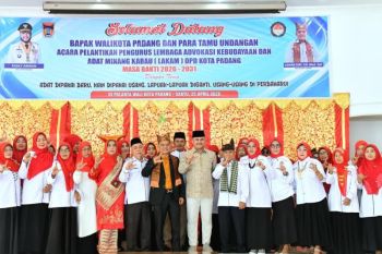 Hadiri pelantikan, Pj Sekda Padang : LAKAM Padang punya peran strategis jaga nilai adat budaya