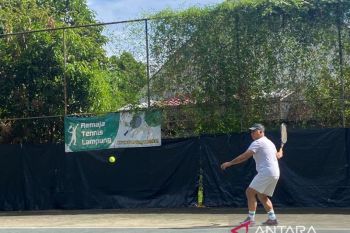 Ketua Pelti Lampung upayakan penambahan fasilitas latihan tenis