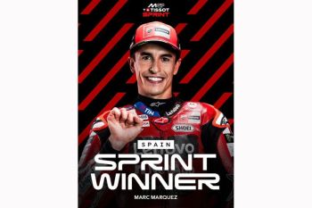 Marc Marquez atasi perlawanan Pecco di sprint race MotoGP Spanyol
