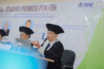 Santripreneurship jadi sorotan, program Doktor PAI UMS kukuhkan lulusan baru