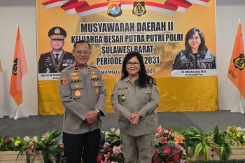 Hadir di Musda II KBPP Sulbar, Dr Evita Nursanty : Bantu Polri jaga Kantibmas